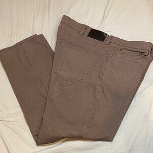 English Laundry Men's brown tan 5 pocket pants/jeans 40 x 32